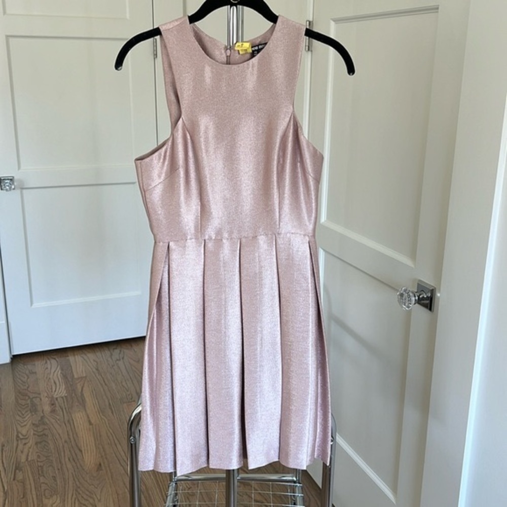 Gianni Bini Maddox Dress Rose Gold EUC - S